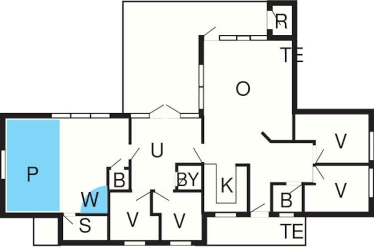 Vester Somarken 12 Person Holiday Home In Aakirkeby מראה חיצוני תמונה